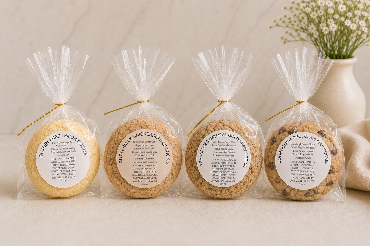 Cookies - Mix 'n Match 4 Pack